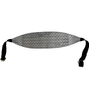 Desmonds Cummerbund Gray Geometric Pleated‎ Adjustable Formal Waist Cover Men